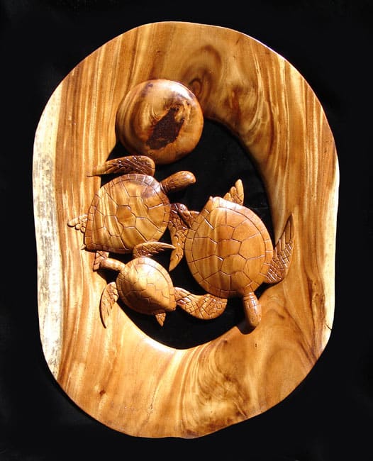 Honu Day, an earlier work by Shiner Bruce Whitaker