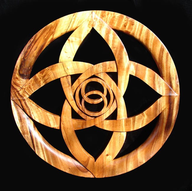 Circles of the Four Directions, 33" x 33"