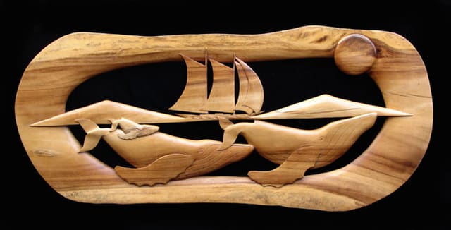 Sailing the Spirit of Maui, an earlier work by Shiner Bruce Whitaker