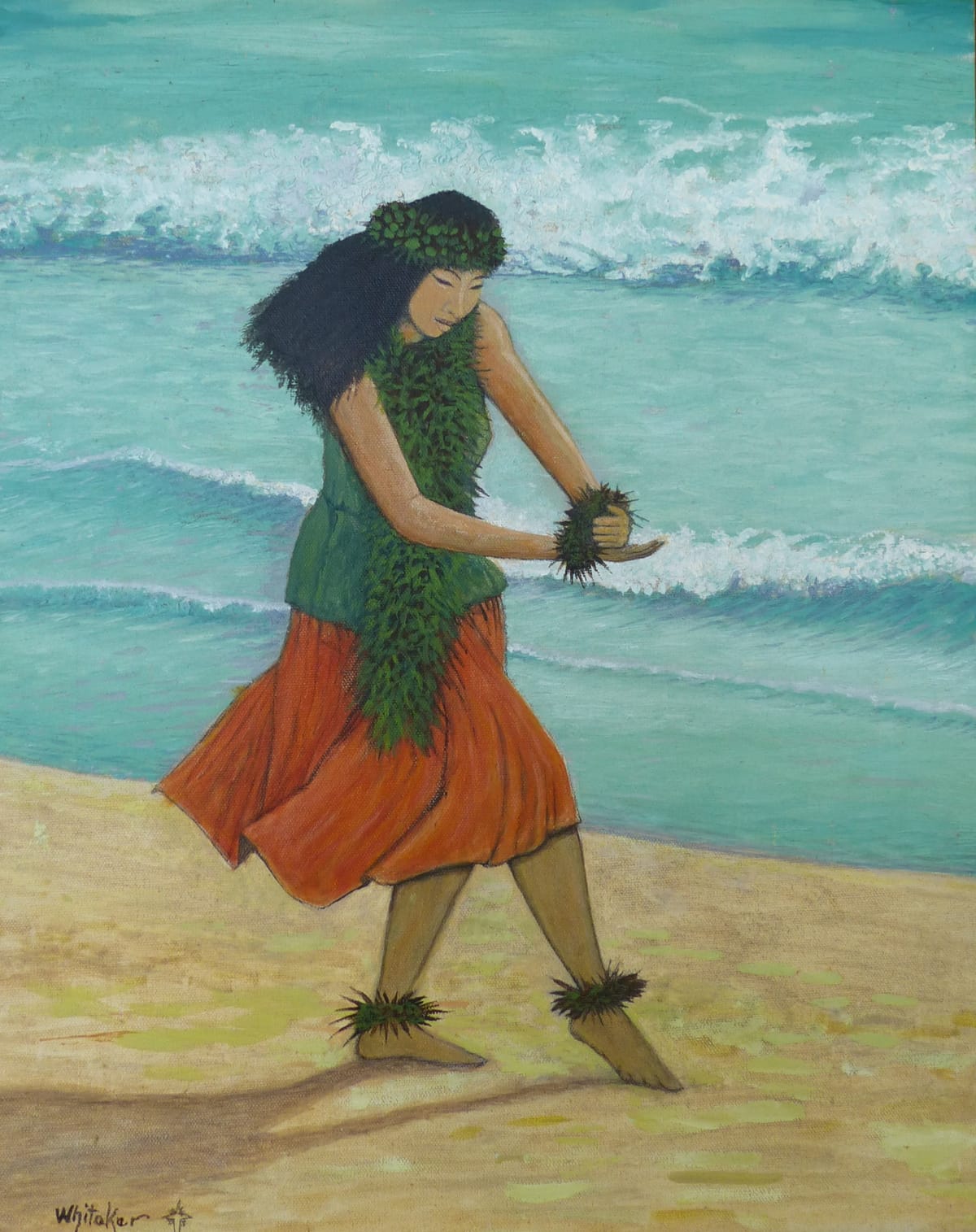 Hula at the Ocean